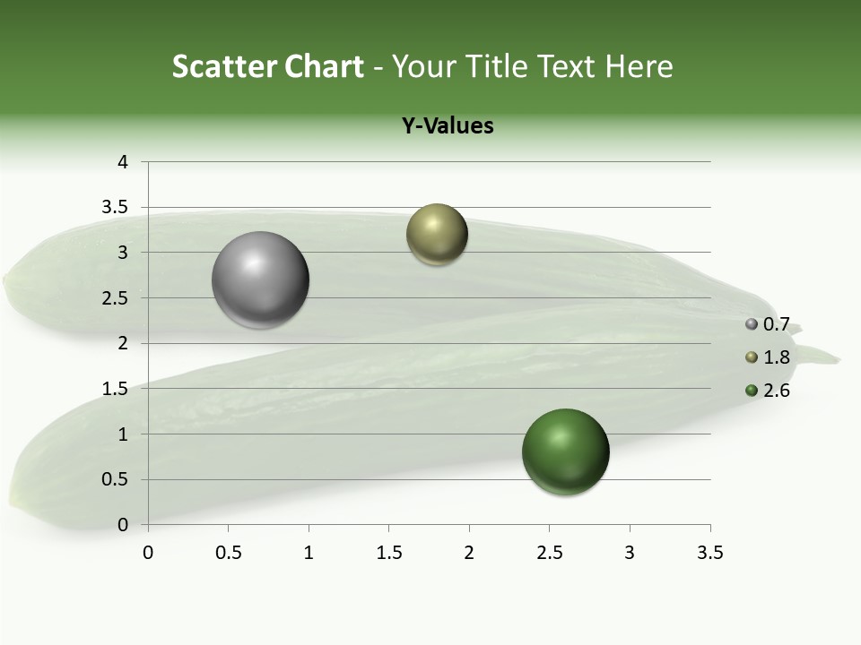 Reflecting Food Part PowerPoint Template