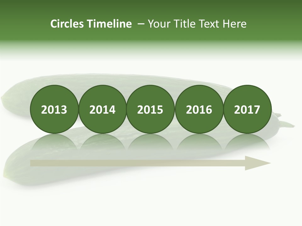 Reflecting Food Part PowerPoint Template