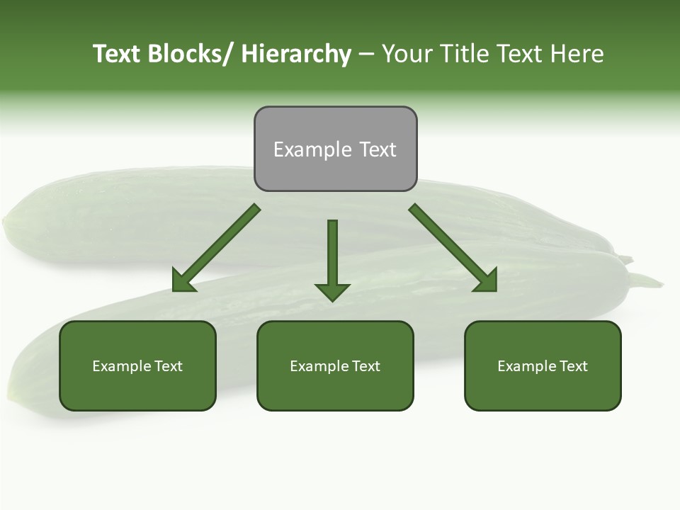 Reflecting Food Part PowerPoint Template