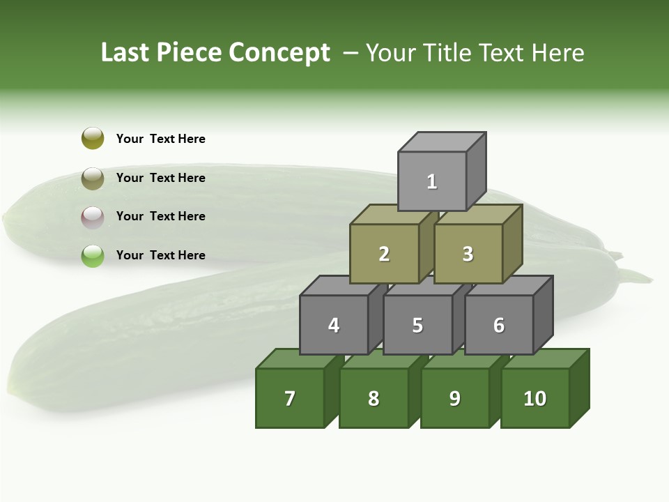 Reflecting Food Part PowerPoint Template