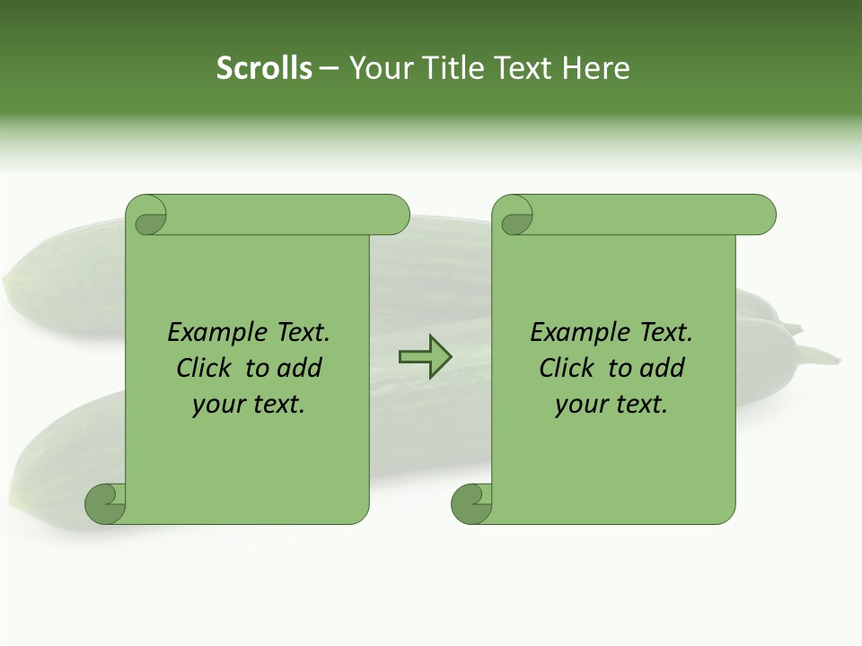 Reflecting Food Part PowerPoint Template