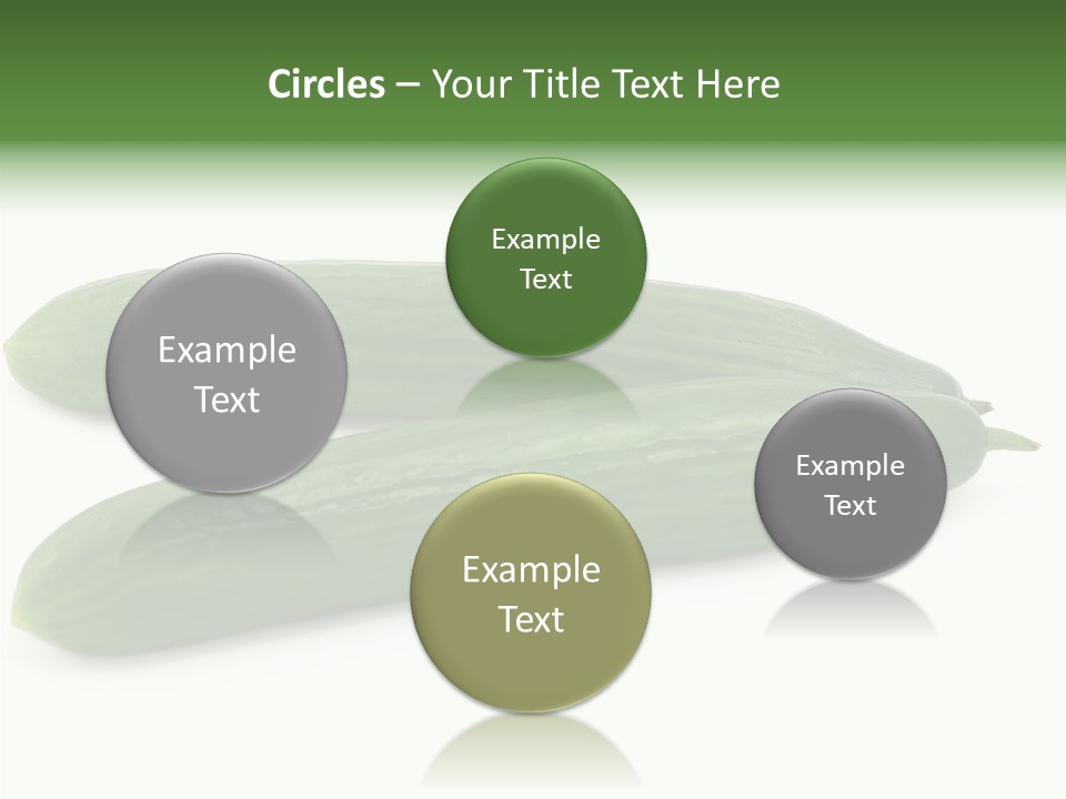 Reflecting Food Part PowerPoint Template