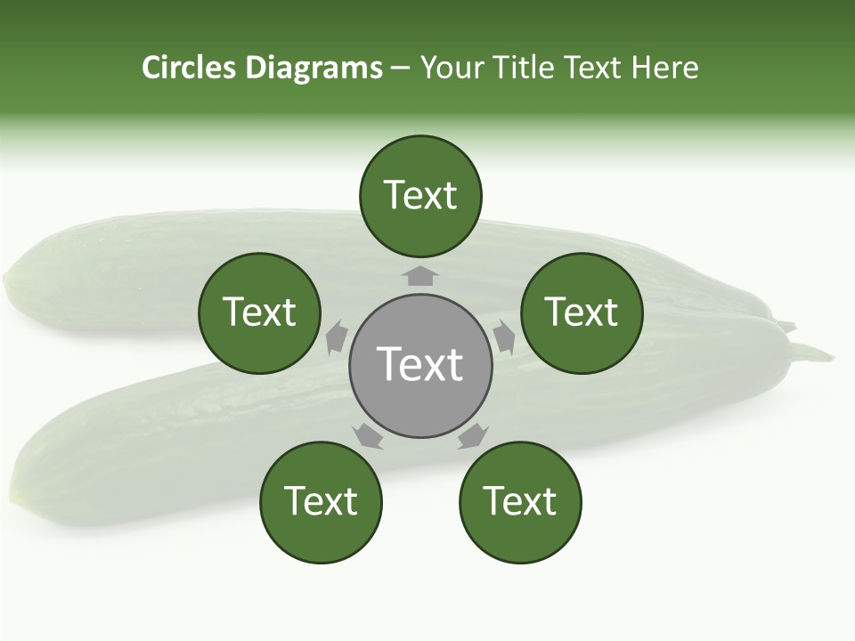 Reflecting Food Part PowerPoint Template