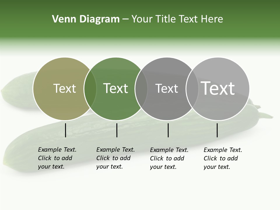Reflecting Food Part PowerPoint Template