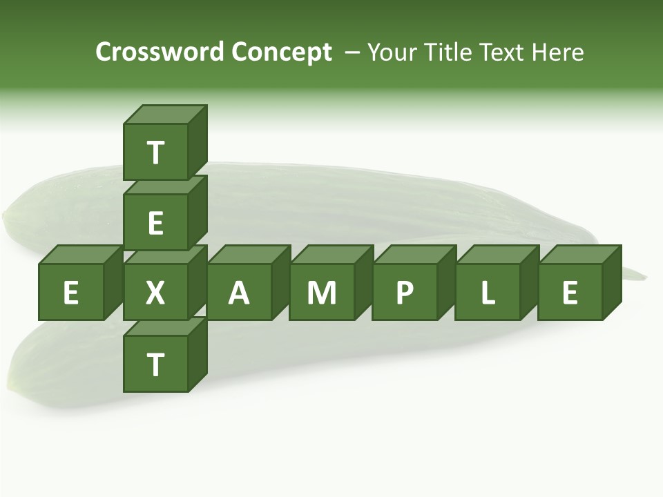 Reflecting Food Part PowerPoint Template