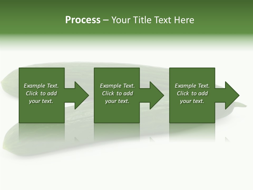 Reflecting Food Part PowerPoint Template