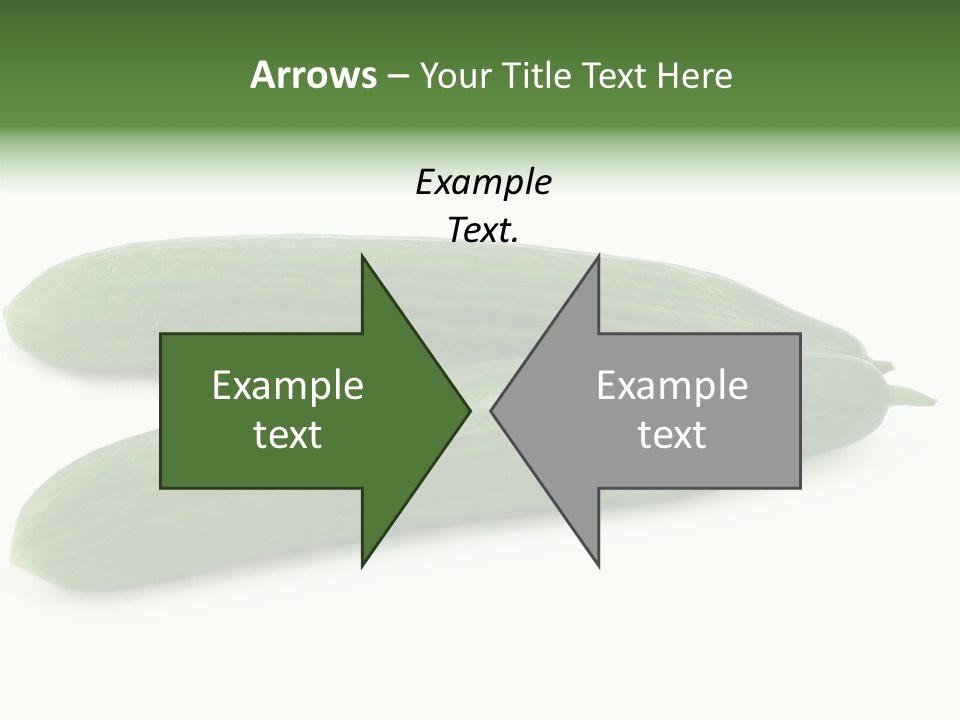 Reflecting Food Part PowerPoint Template