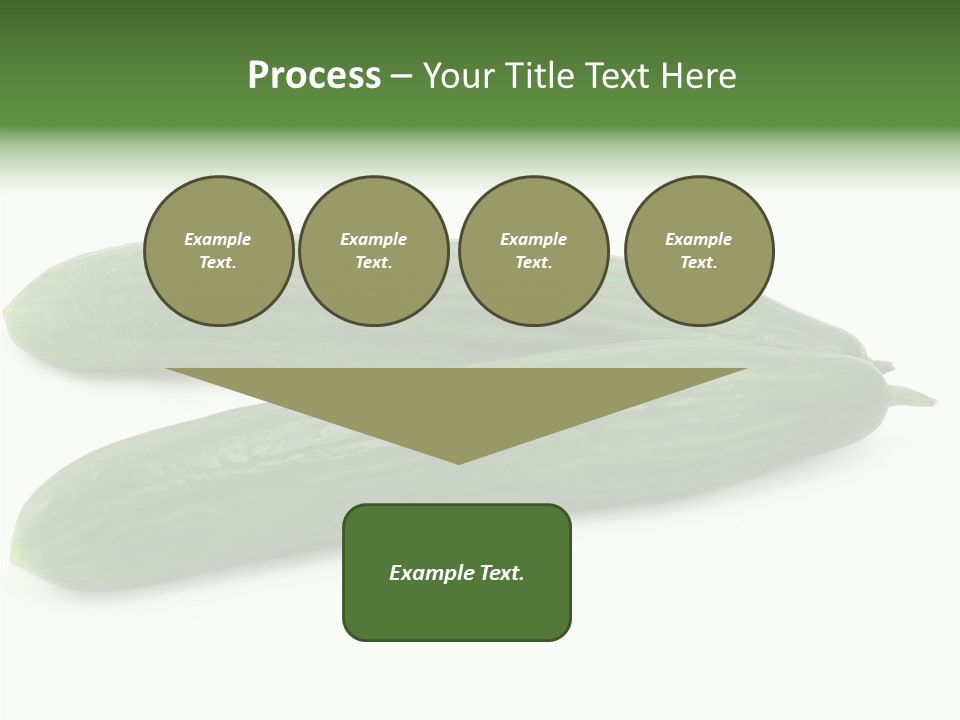 Reflecting Food Part PowerPoint Template