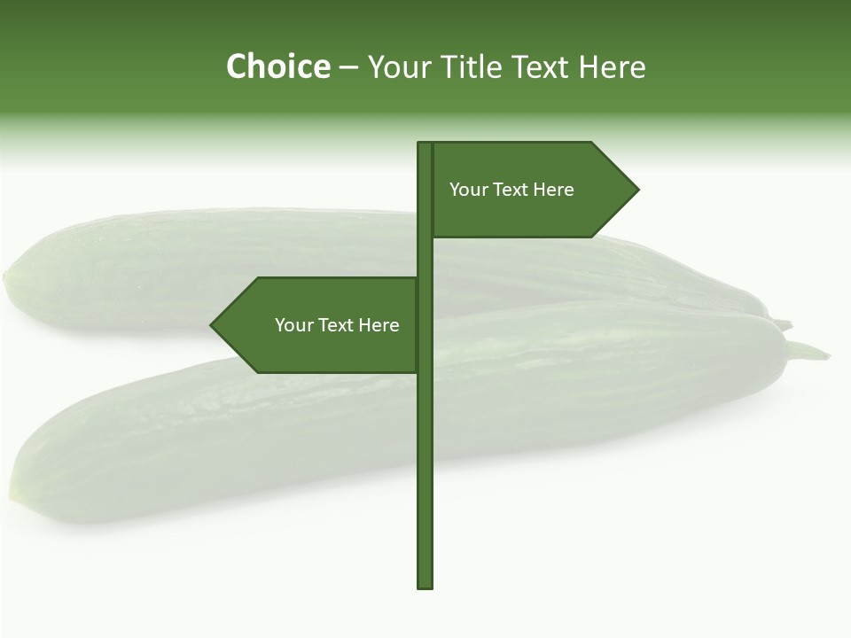 Reflecting Food Part PowerPoint Template