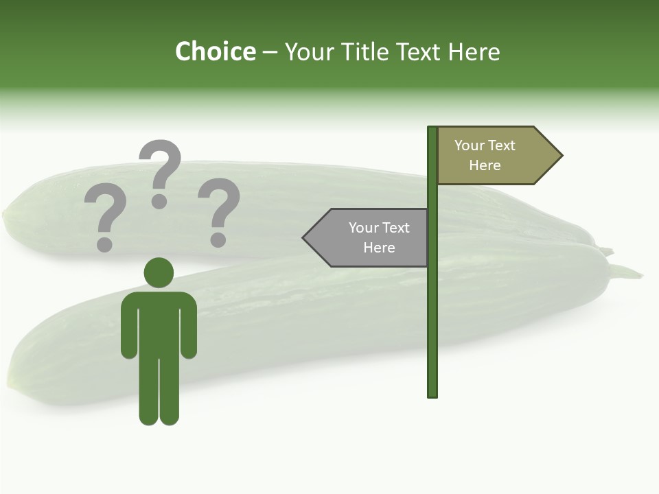 Reflecting Food Part PowerPoint Template