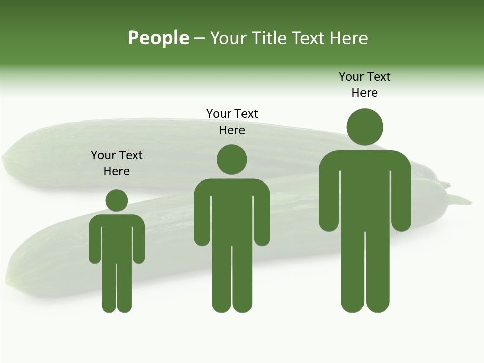 Reflecting Food Part PowerPoint Template