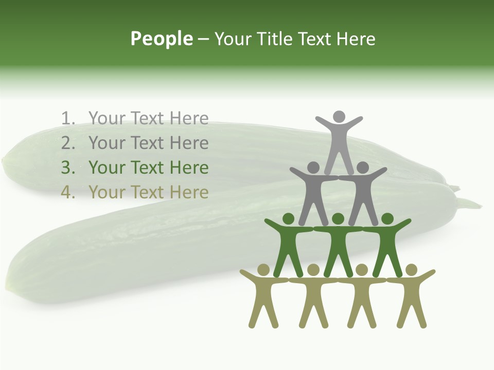 Reflecting Food Part PowerPoint Template