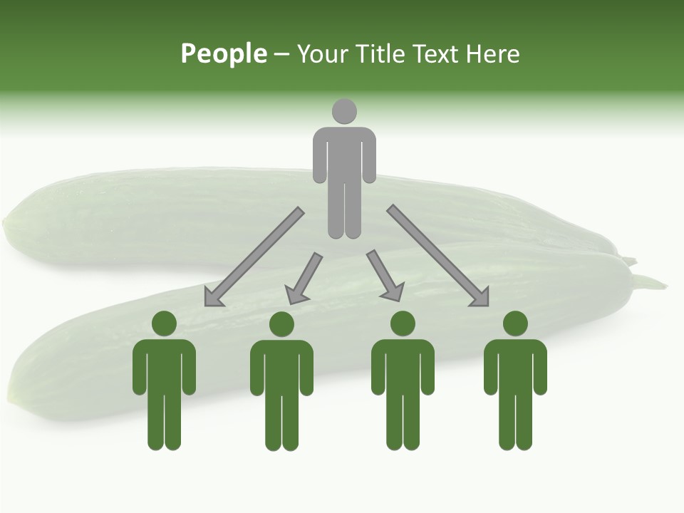 Reflecting Food Part PowerPoint Template