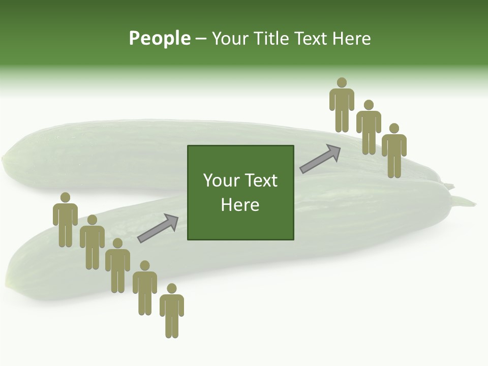 Reflecting Food Part PowerPoint Template