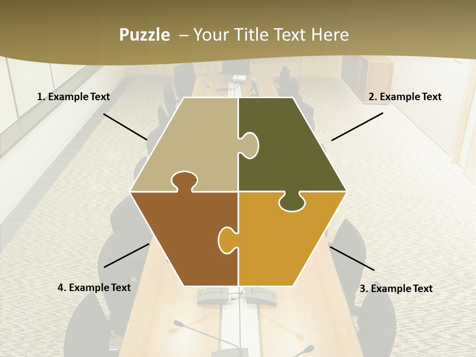 Hall Inside Doors PowerPoint Template