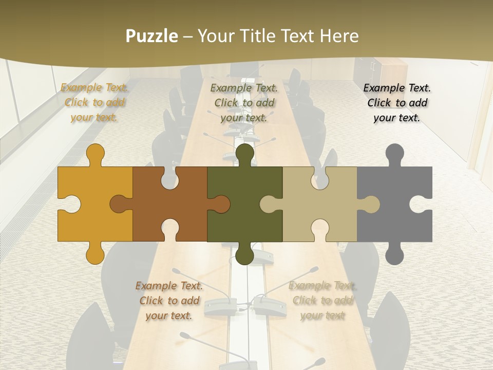 Hall Inside Doors PowerPoint Template