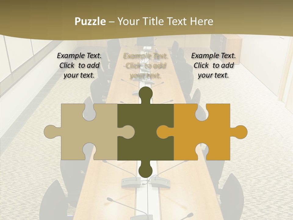 Hall Inside Doors PowerPoint Template