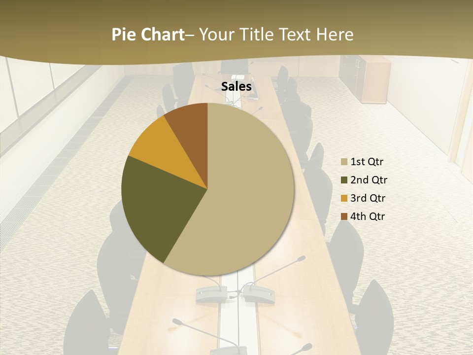 Hall Inside Doors PowerPoint Template