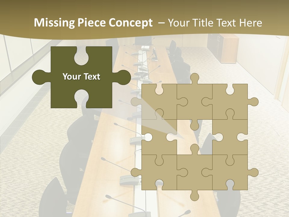 Hall Inside Doors PowerPoint Template