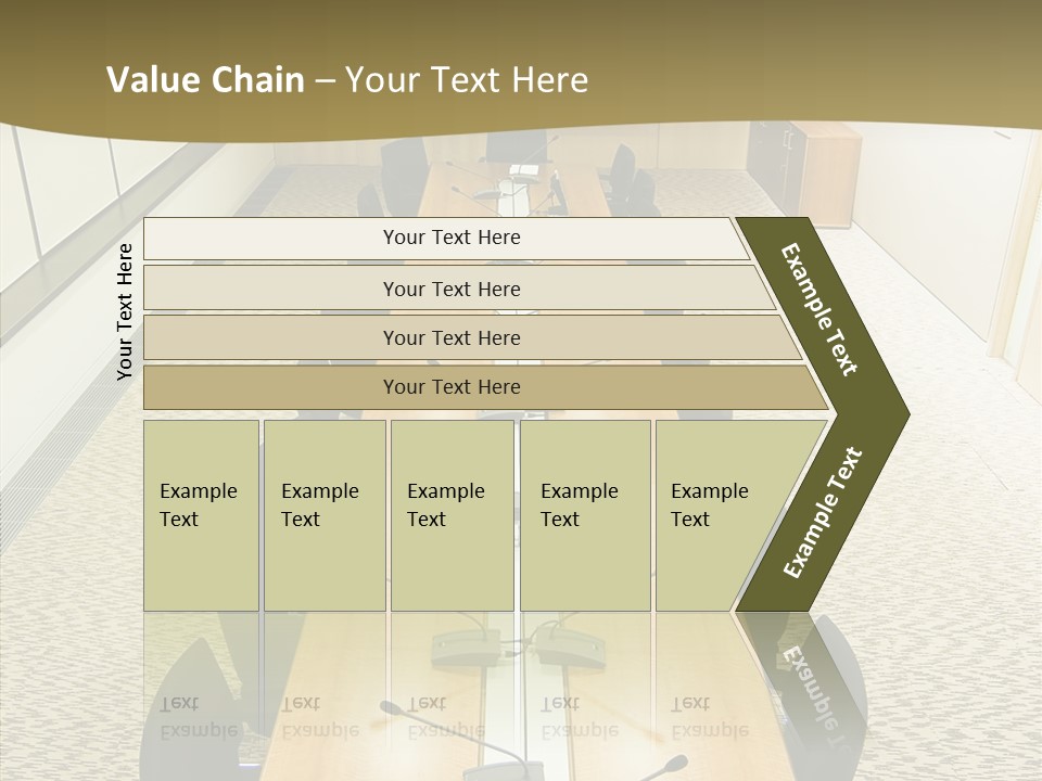 Hall Inside Doors PowerPoint Template