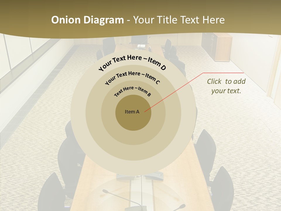 Hall Inside Doors PowerPoint Template