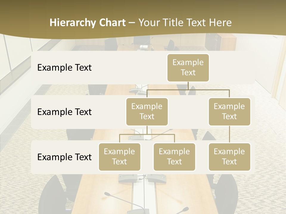 Hall Inside Doors PowerPoint Template