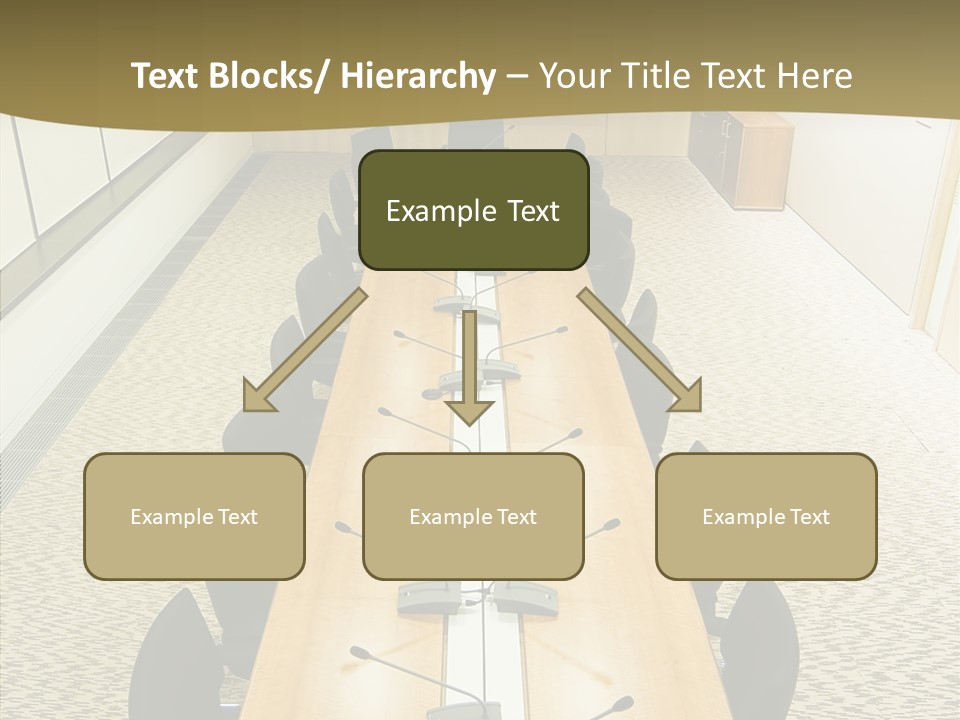 Hall Inside Doors PowerPoint Template