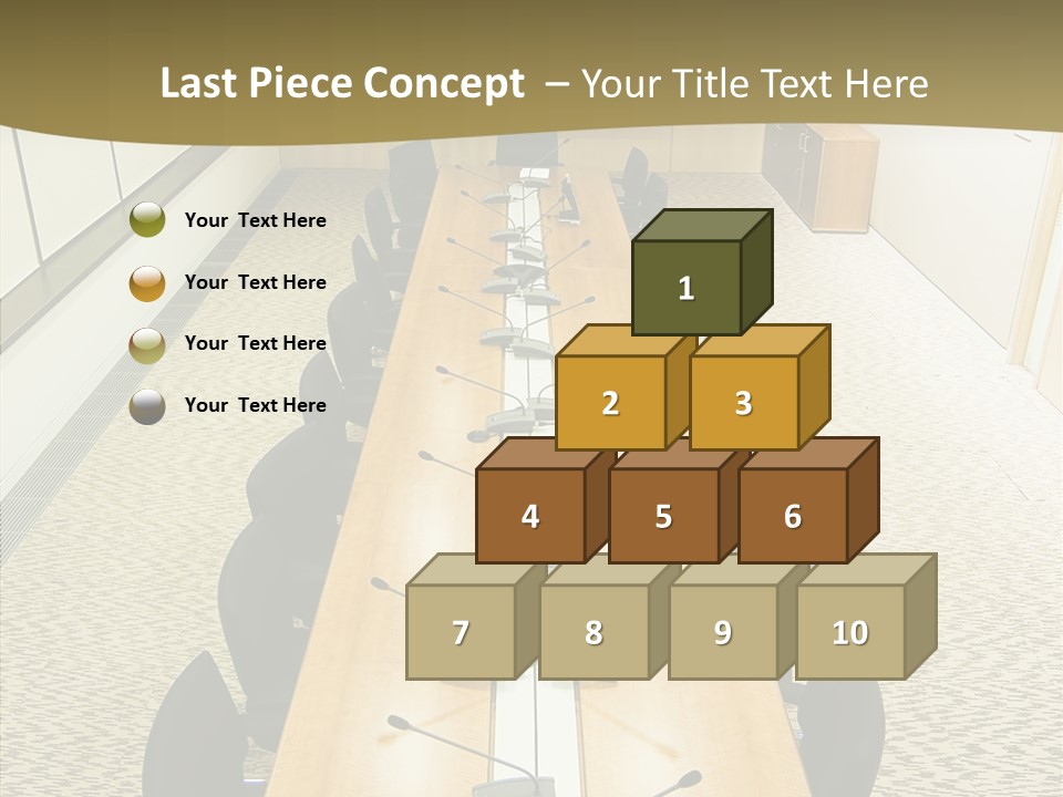 Hall Inside Doors PowerPoint Template