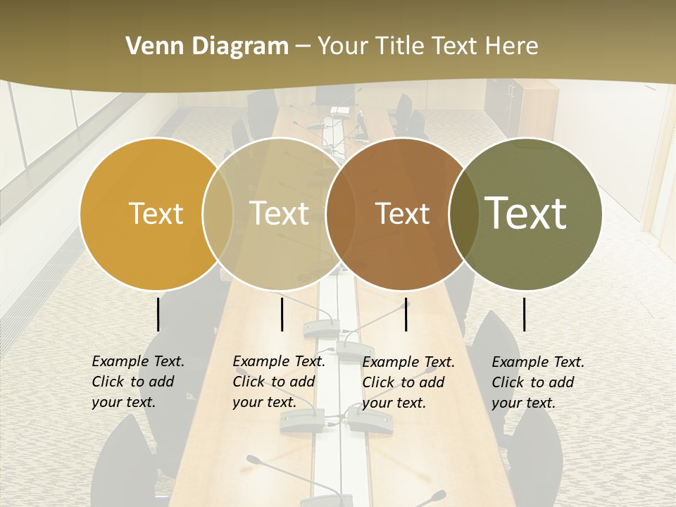 Hall Inside Doors PowerPoint Template
