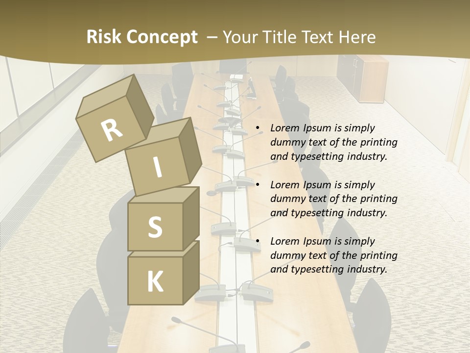 Hall Inside Doors PowerPoint Template