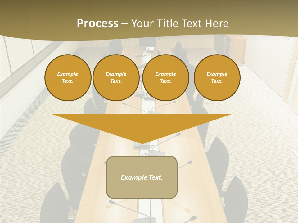 Hall Inside Doors PowerPoint Template