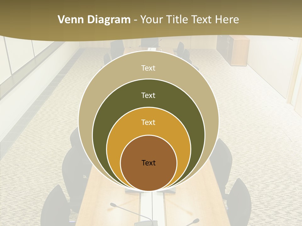Hall Inside Doors PowerPoint Template