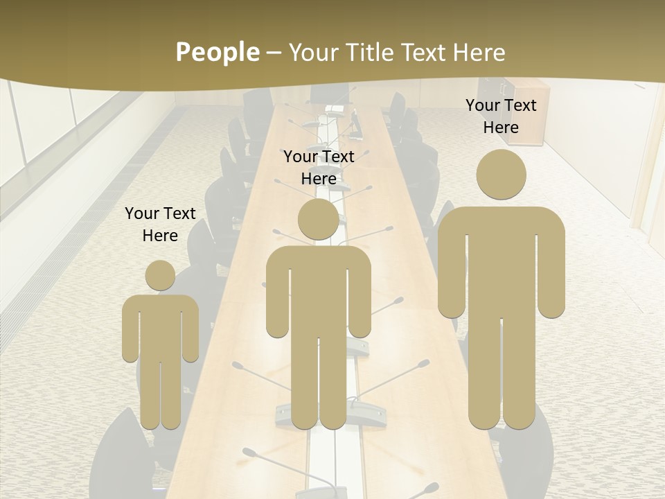 Hall Inside Doors PowerPoint Template