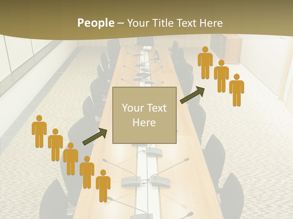 Hall Inside Doors PowerPoint Template