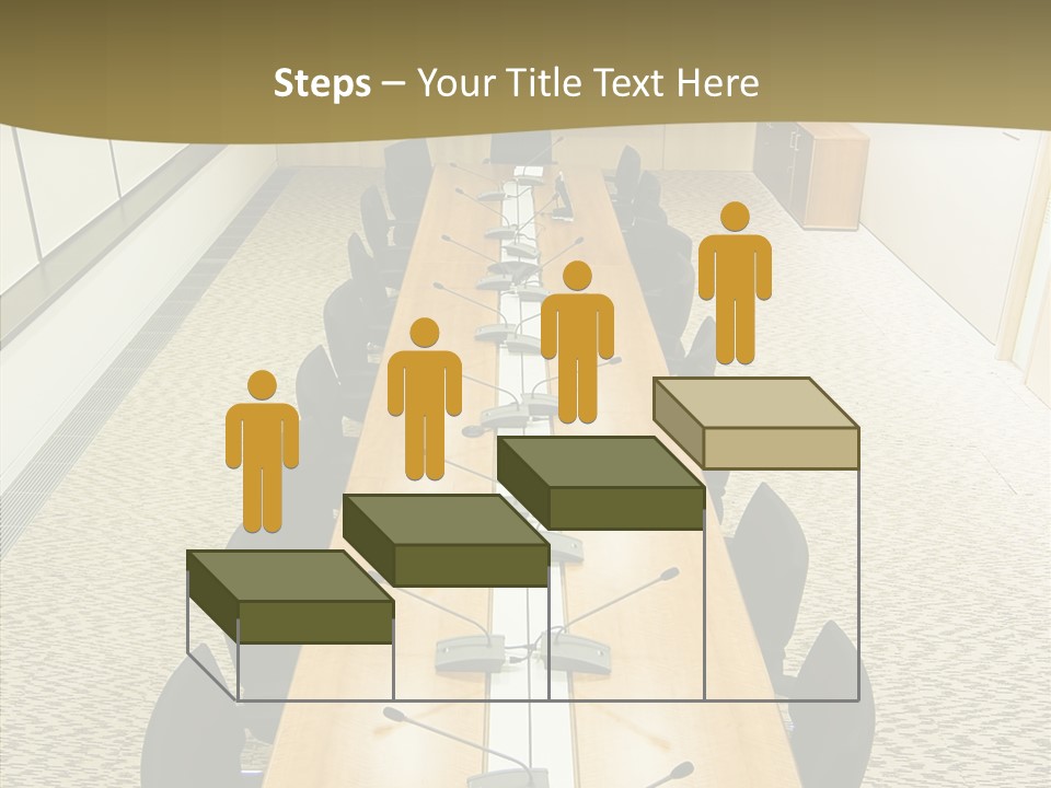 Hall Inside Doors PowerPoint Template