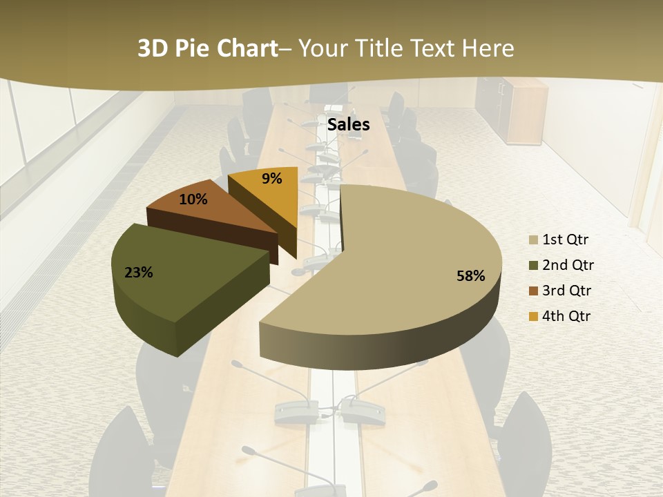 Hall Inside Doors PowerPoint Template