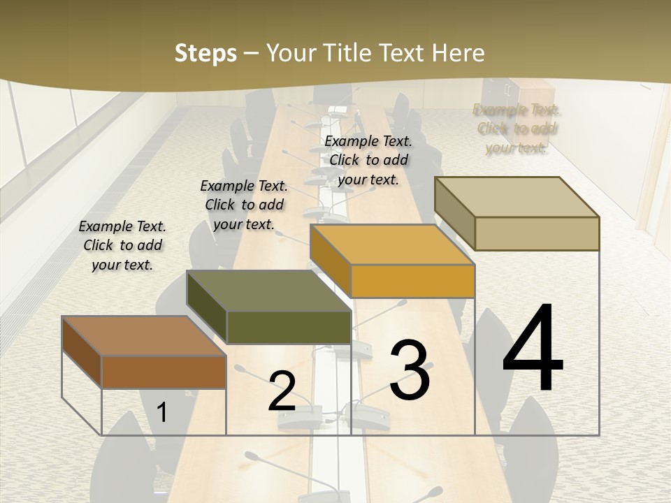 Hall Inside Doors PowerPoint Template
