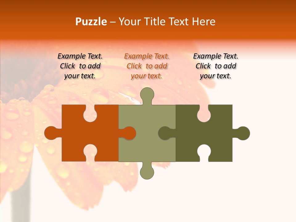 Rain Pretty Drops PowerPoint Template