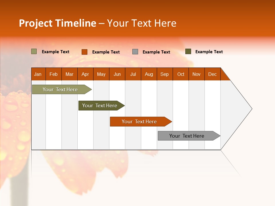 Rain Pretty Drops PowerPoint Template