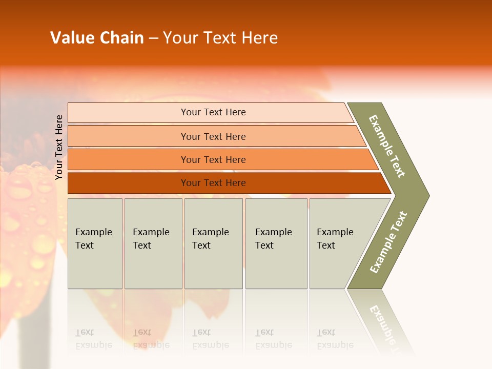 Rain Pretty Drops PowerPoint Template