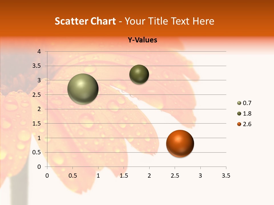 Rain Pretty Drops PowerPoint Template