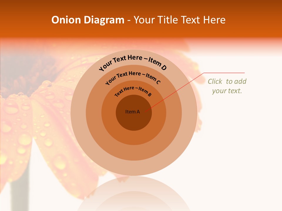 Rain Pretty Drops PowerPoint Template