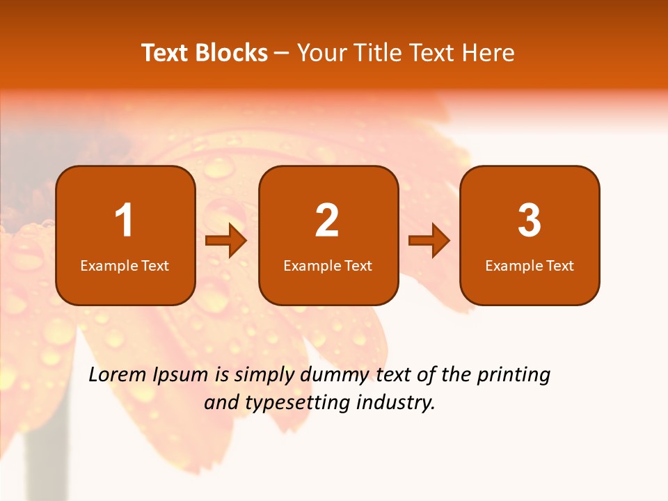 Rain Pretty Drops PowerPoint Template