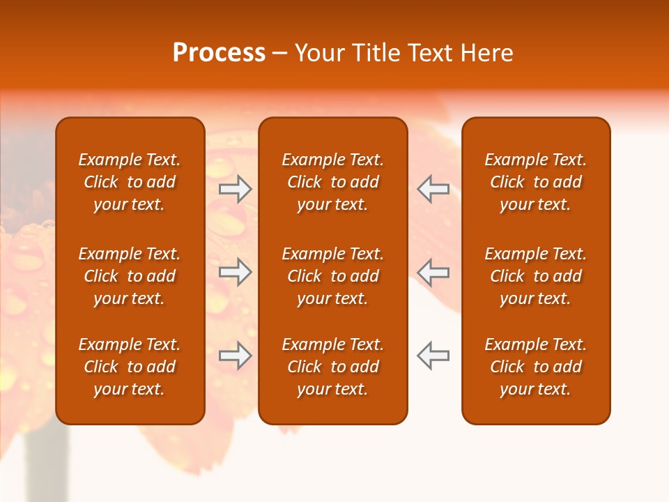 Rain Pretty Drops PowerPoint Template