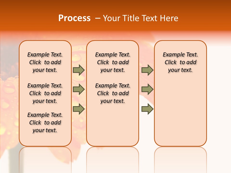 Rain Pretty Drops PowerPoint Template