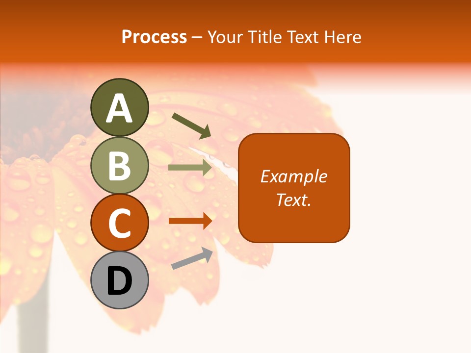 Rain Pretty Drops PowerPoint Template
