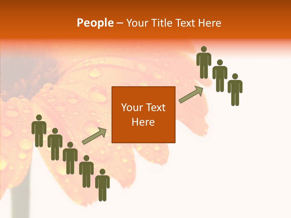 Rain Pretty Drops PowerPoint Template