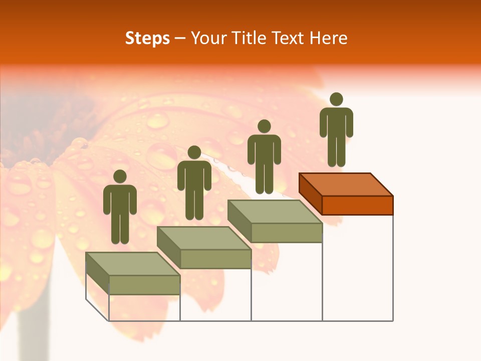 Rain Pretty Drops PowerPoint Template