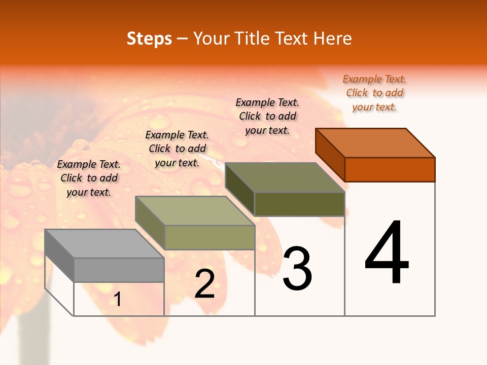 Rain Pretty Drops PowerPoint Template