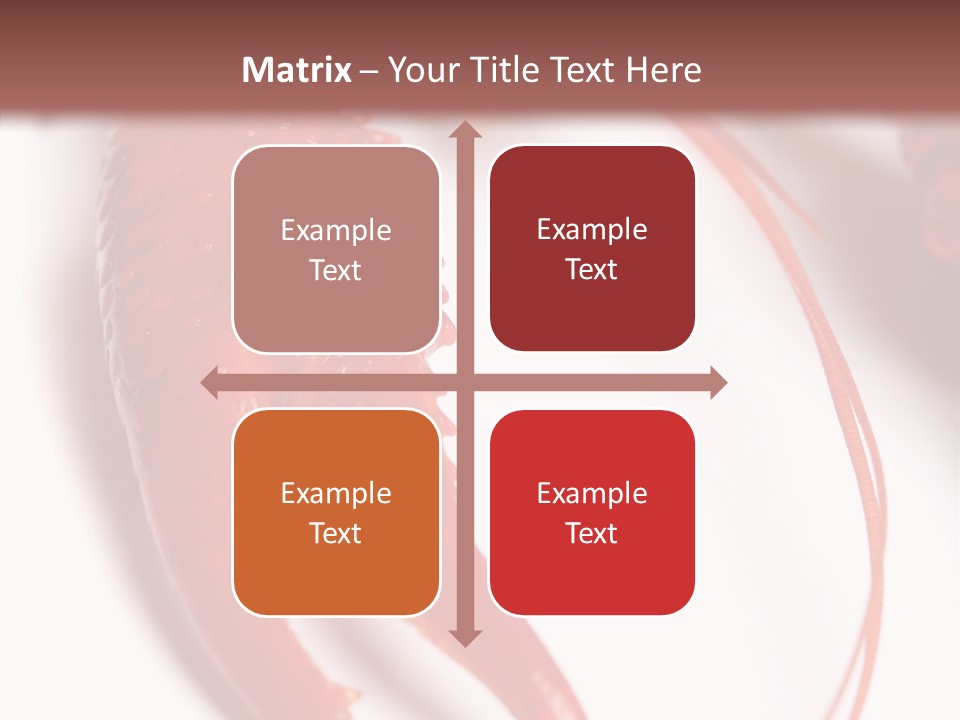 Color Crustacean Close Up PowerPoint Template